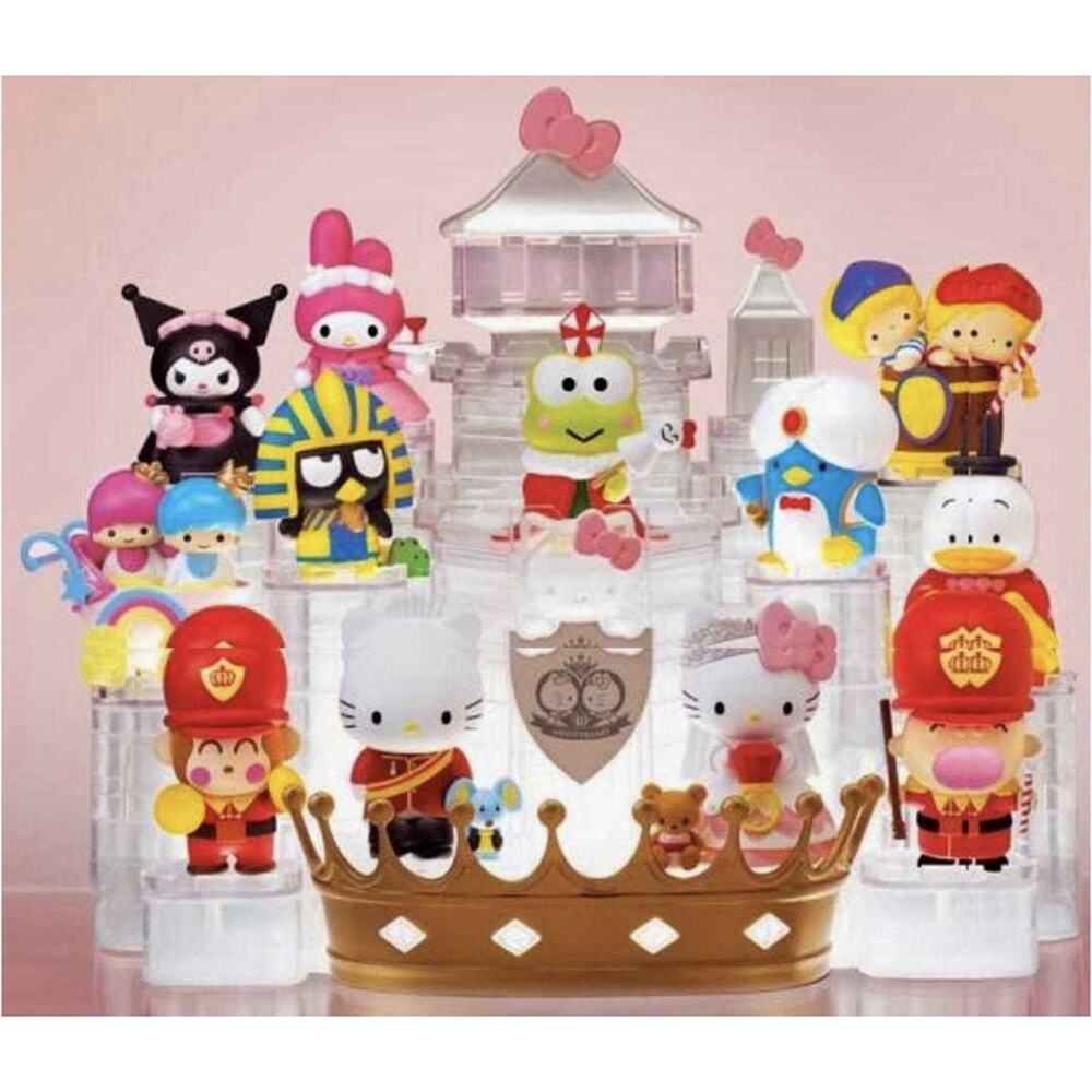 Hello Kitty Hong Kong 7-11 40th Anniversary Castle‎ Of Love Display Stand Clear